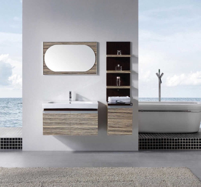 Бежевая ванная: основные достоинства и и недостатки, подбор сочетаний и дизайна (105 фото)