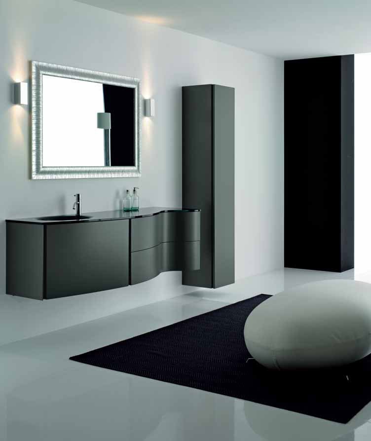Черная мебель для ванной - особенности подбора элементов, правила ухода и установки (110 фото)