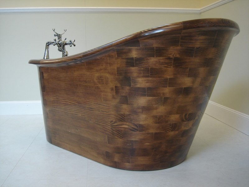 Деревянная ванная: оригинальный дизайн и советы по размещению в ванной комнате (110 фото-идей)