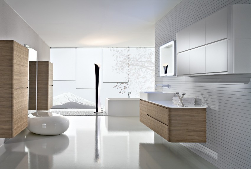 Интерьер ванной: лучшие готовые дизайнерские решения и актуальные проекты года (160 фото)