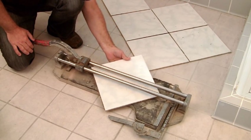 Как резать плитку - советы профессионалов по работе и последующей обработке края (85 фото)
