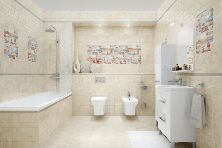 Матовая ванная - правила применения матовых поверхностей и особенности сочетания материалов (140 фото-идей)