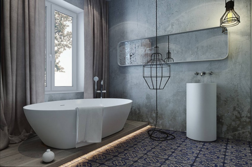 Модная ванная - современные тенденции и лучшие идеи интерьера. 115 фото стильных примеров