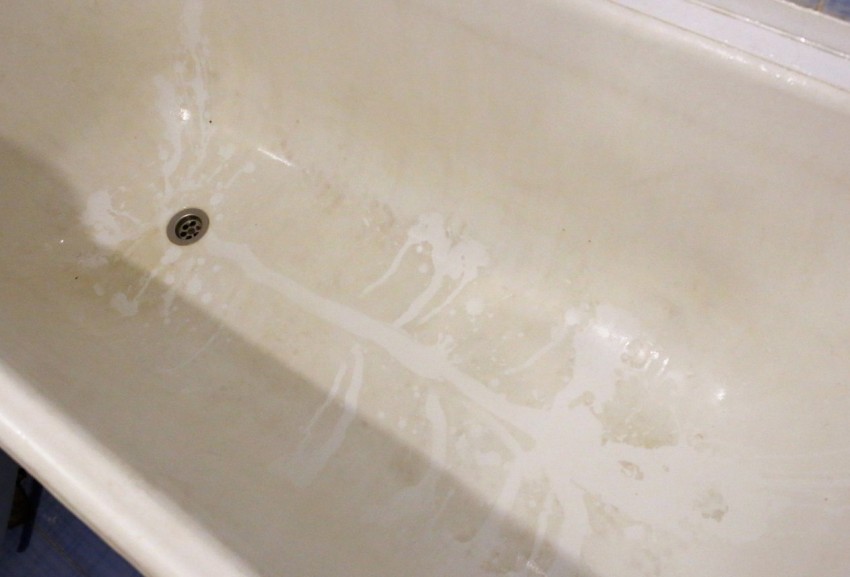 Налет в ванной: 100 фото очистки, основные методы борьбы и причины возникновения