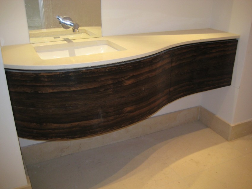 Подвесная мебель для ванной - рекомендации подбора комплекта и оптимальные сочетания с дизайном ванной (105 фото)