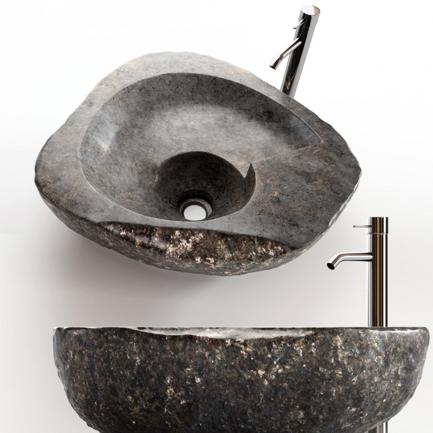 Раковина из камня - инструкция по созданию, обработке и установке раковин из натурального камня (145 фото)