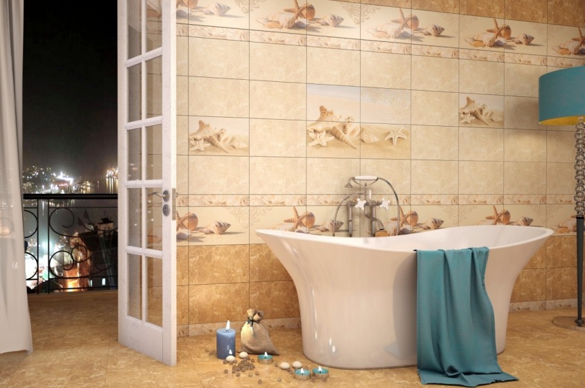 Раскладка плитки в ванной - 135 фото правильного размещения облицовочного материала