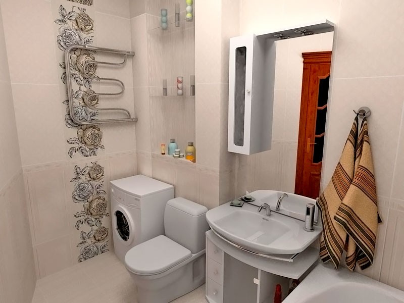 Размеры ванной комнаты - строительные стандарты и подбор оптимального размера (135 фото)
