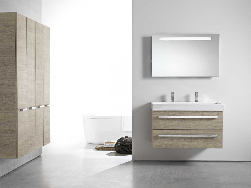 Шкаф-пенал для ванной - подбор лучших напольных и настенных моделей (90 фото)