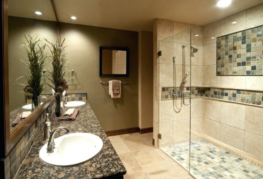 Ванная без ванной: оформление дизайна и правил установки основных элементов ванной (125 фото)