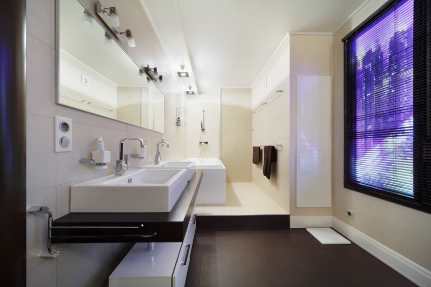 Ванная с окном - 120 фото лучших решений и особенностей оформления ванной комнаты