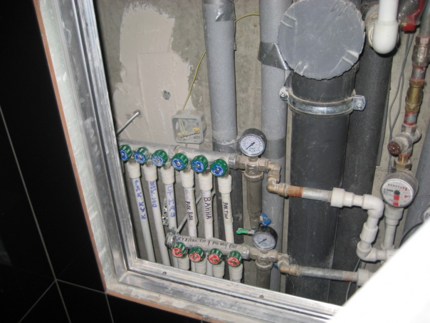 Водопровод в квартире - схемы разводки, проектирование и установка своими руками (90 фото)