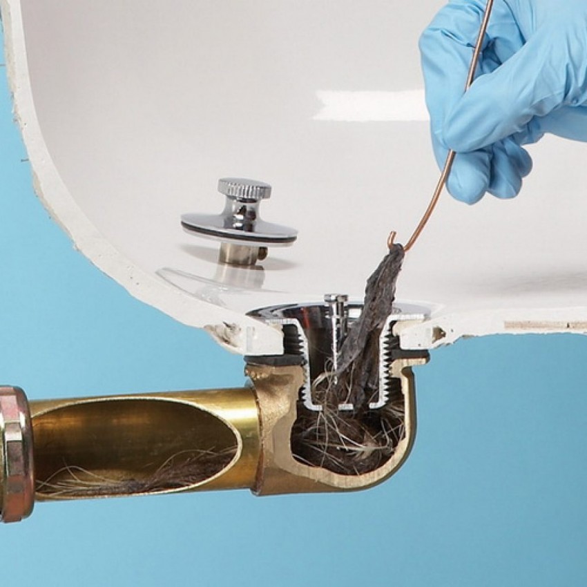 Засор в ванной - инструкция по устранению причины засорения. 95 фото работ по прочистке труб