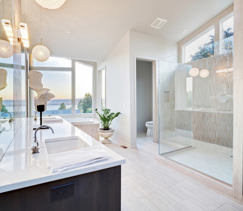Красивая ванная комната - современные идеи и стильные примеры украшения ванной. 125 фото идей оформления