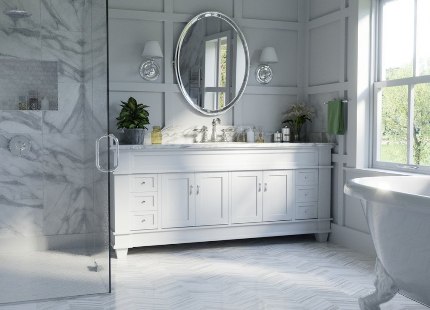 Современная ванная - 130 фото дизайна, обзор функционального интерьера и лучшие идеи оформления